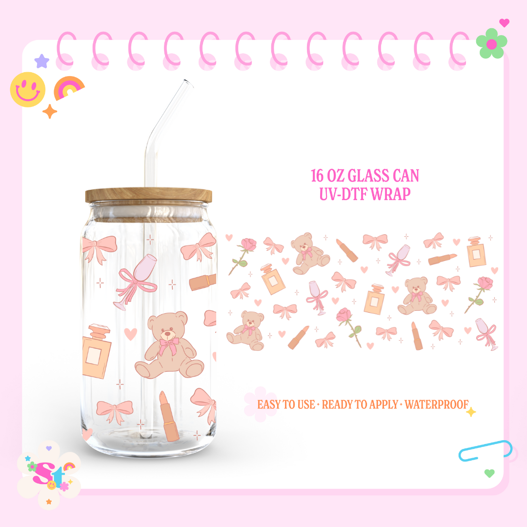 COQUETTE GIRLY - 16 OZ UV DTF