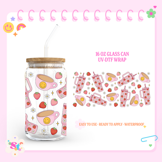 BERRY TUMBLER - 16 OZ UV DTF WRAP