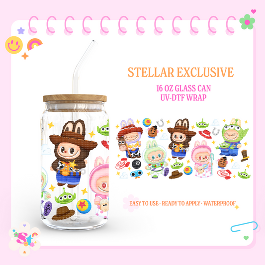 LABO TOY FRIENDS EXCLUSIVE - 16 OZ UV DTF