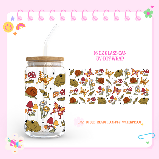 FOREST CREATURES - 16 OZ UV DTF