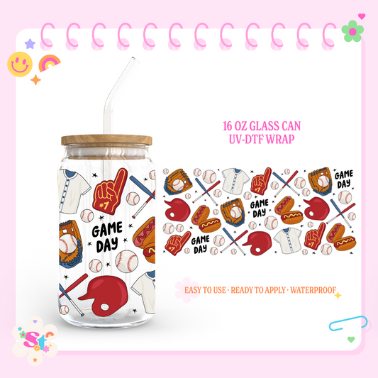 GAME DAY - 16 OZ UV DTF