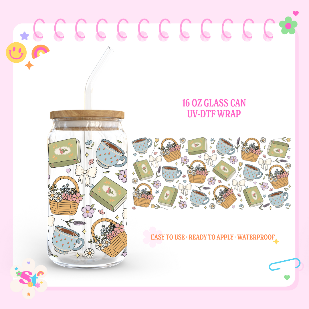 GIRLY COTTAGE THINGS - 16 OZ UV DTF