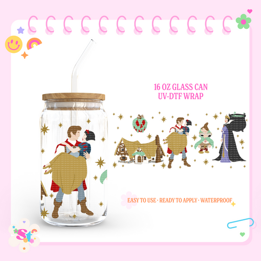 APPLE PRINCESS - 16 OZ UV DTF