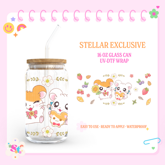 FRIEND THROWBACK - 16 OZ UV DTF WRAP