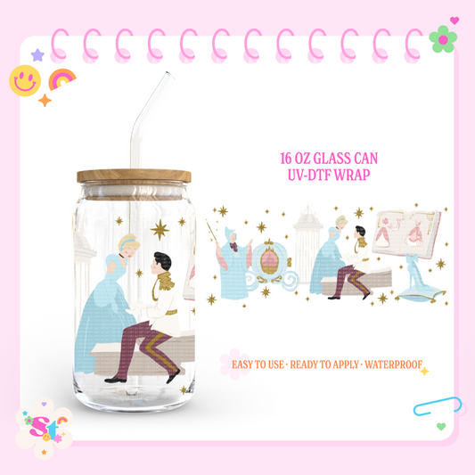 MIDNIGHT PRINCESS - 16 OZ UV DTF