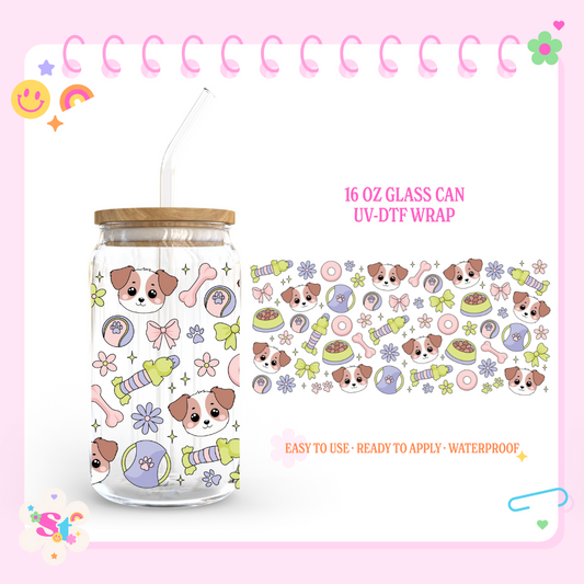 DOG THINGS - 16 OZ UV DTF