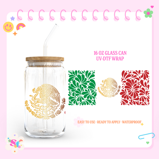 MEXICO TALAVERA - 16 OZ UV DTF