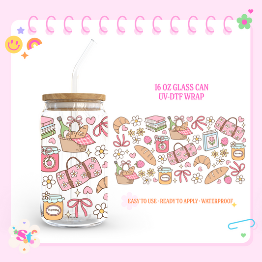 SPRING PICNIC - 16 OZ UV DTF