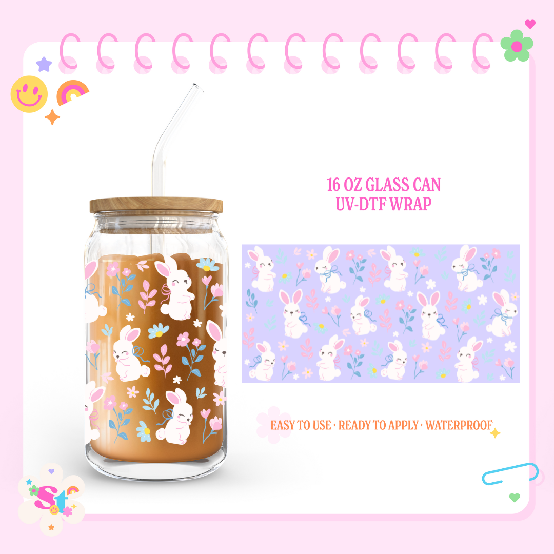 BUNNIES - 16 OZ UV DTF