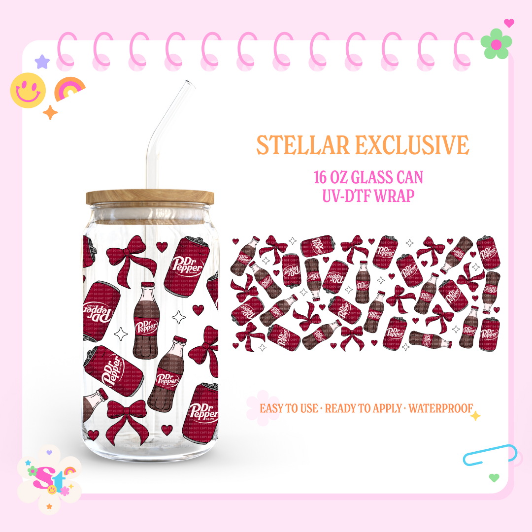 DR PEP EXCLUSIVE - 16 OZ UV DTF