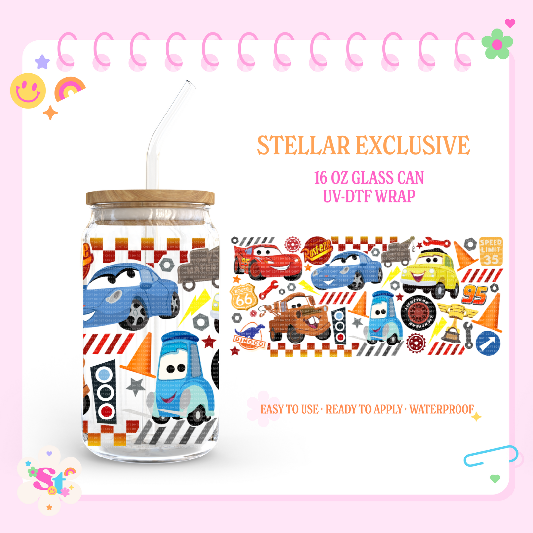 CAR EXCLUSIVE - 16 OZ UV DTF