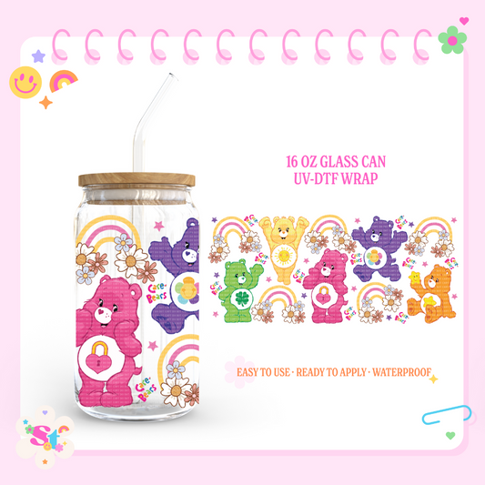 CARE FRIENDS - 16 OZ UV DTF