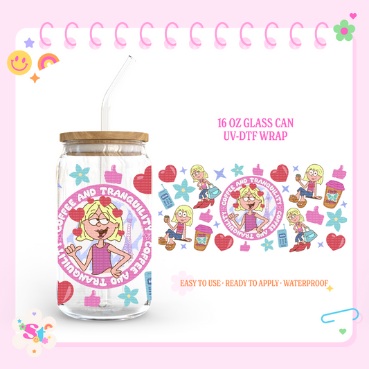 LIZ COFFEE - 16 OZ UV DTF WRAP