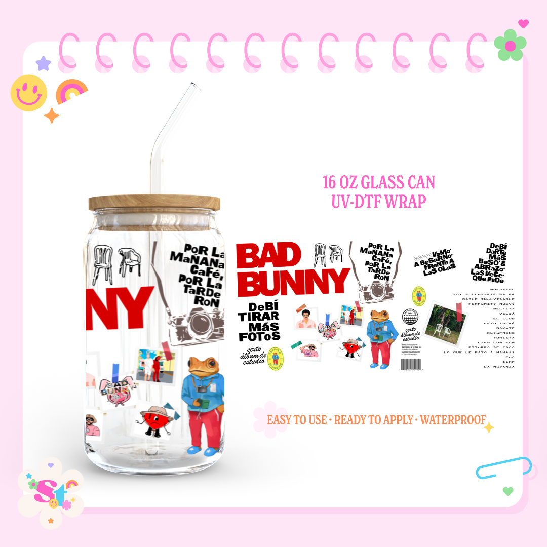 DTMF EL CONEJO MALO - 16 OZ UV DTF