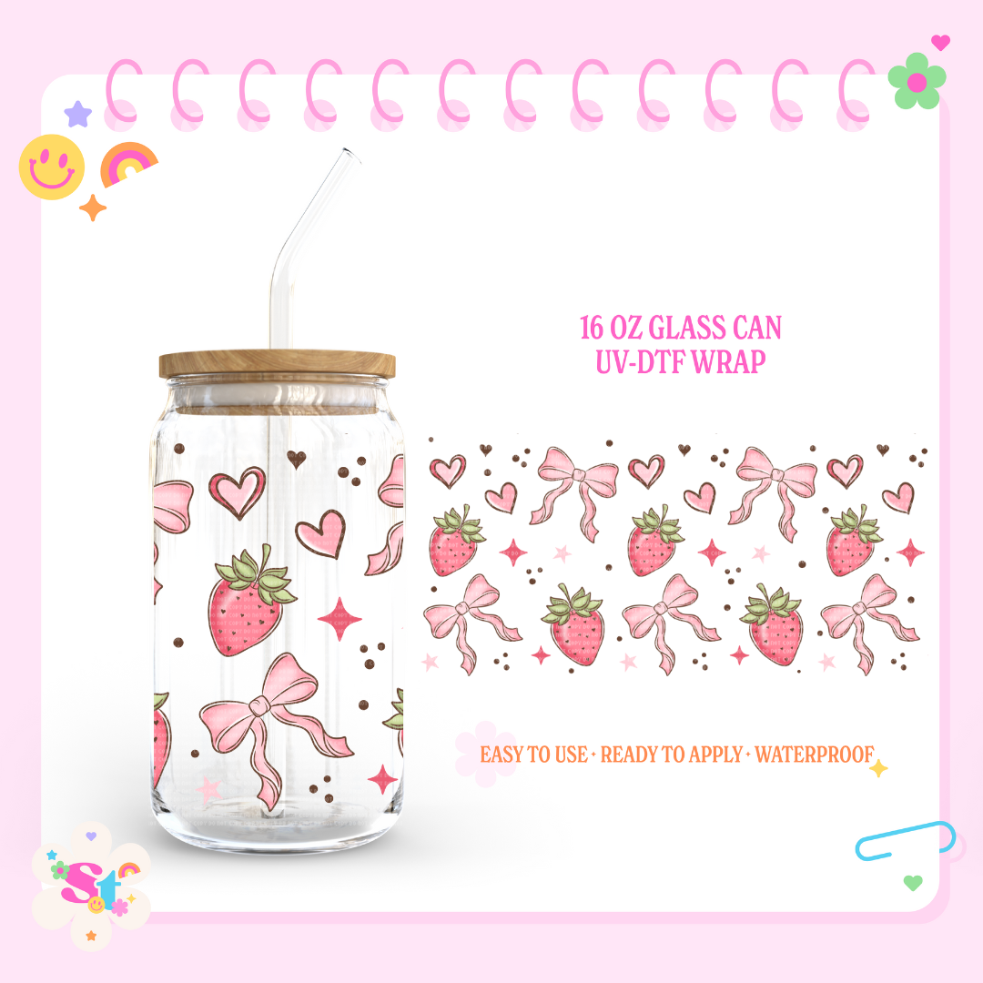 BERRY BOWS - 16 OZ UV DTF