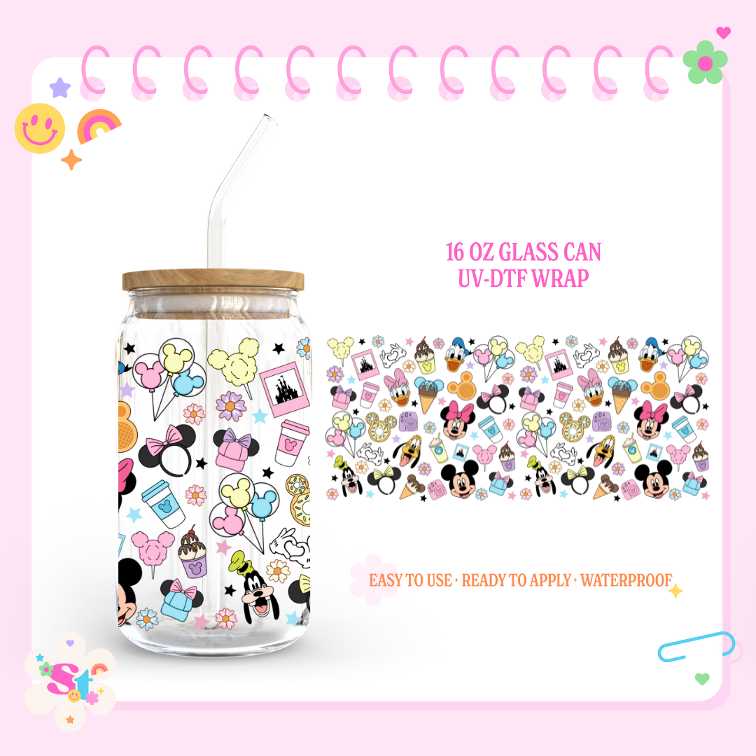 MAGIC PARK SNACKS - 16 OZ UV DTF