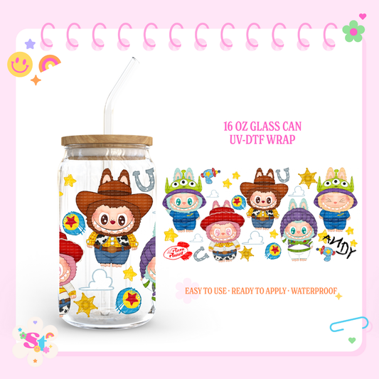 TOY FRIENDS LABO - 16 OZ UV DTF