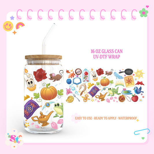 ELEMENTS OF A PRINCESS- 16 OZ UV DTF