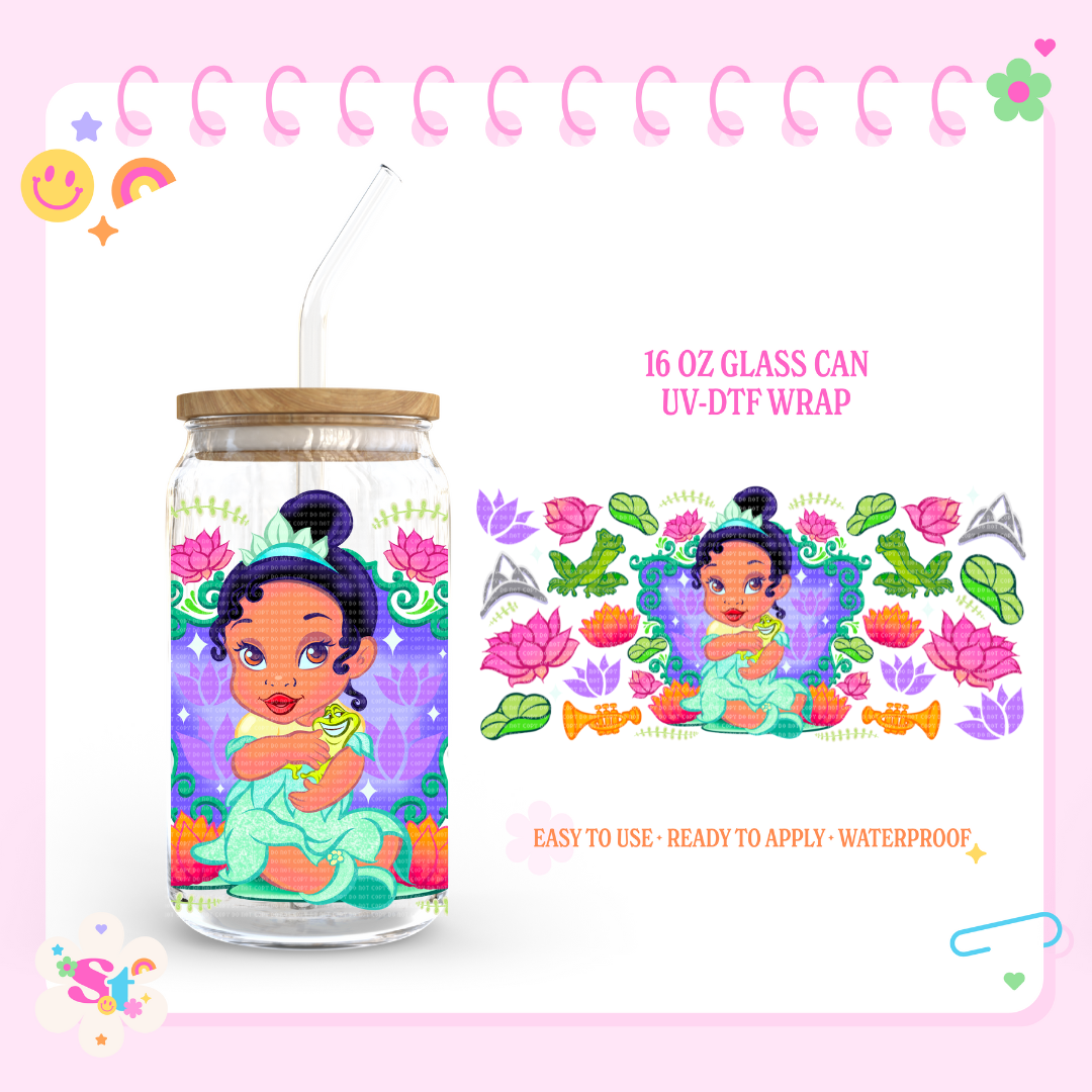 TIANA PRINCESS - 16 OZ UV DTF