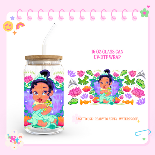 TIANA PRINCESS - 16 OZ UV DTF