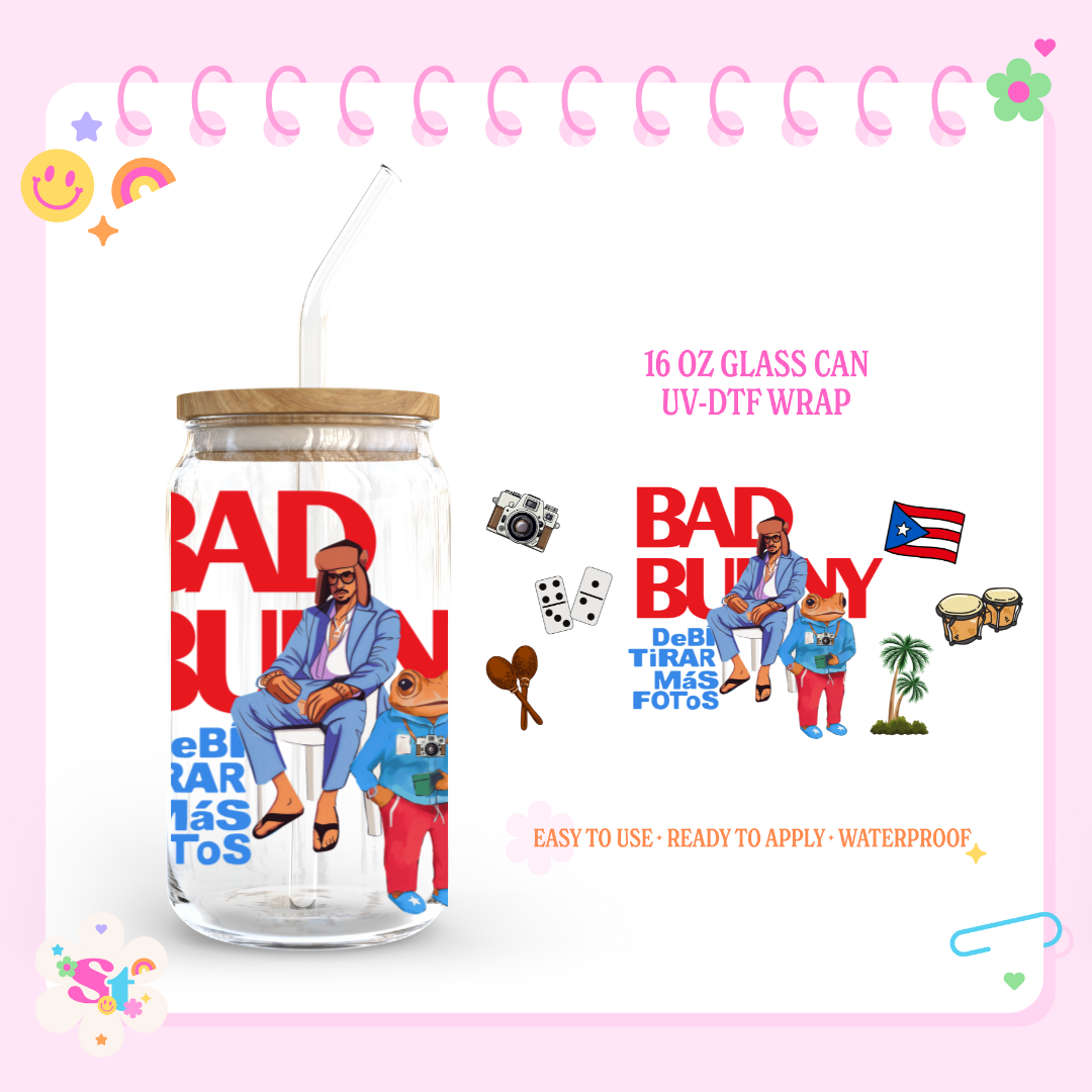 BUNNY DTMF - 16 OZ UV DTF