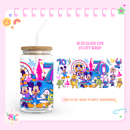 MAGIC 70TH ANNIVERSARY - 16 OZ UV DTF