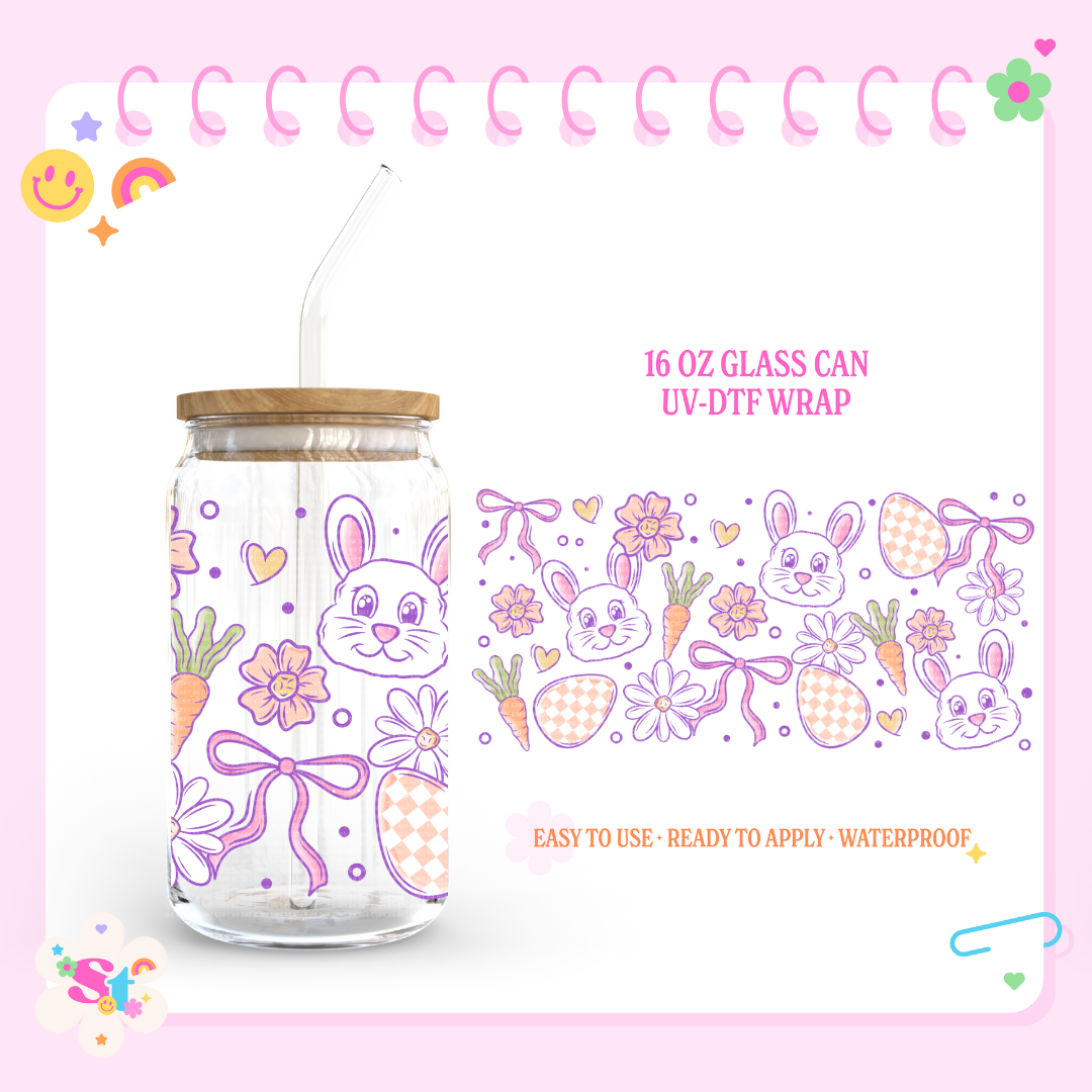EASTER BUNNY - 16 OZ UV DTF