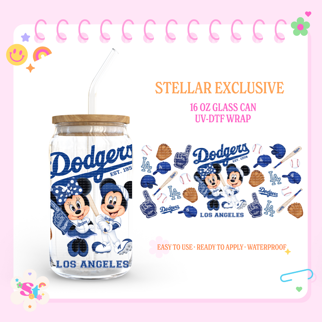 MOUSE LA DODGE EXCLUSIVE - 16 OZ UV DTF