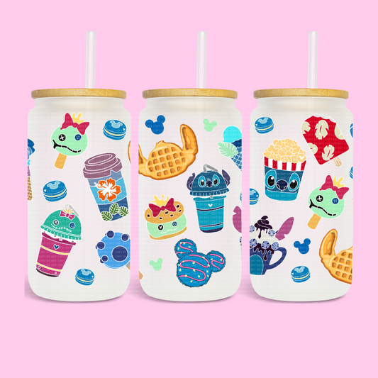 PARK ALIEN SNACKS - 16 OZ UV DTF WRAP