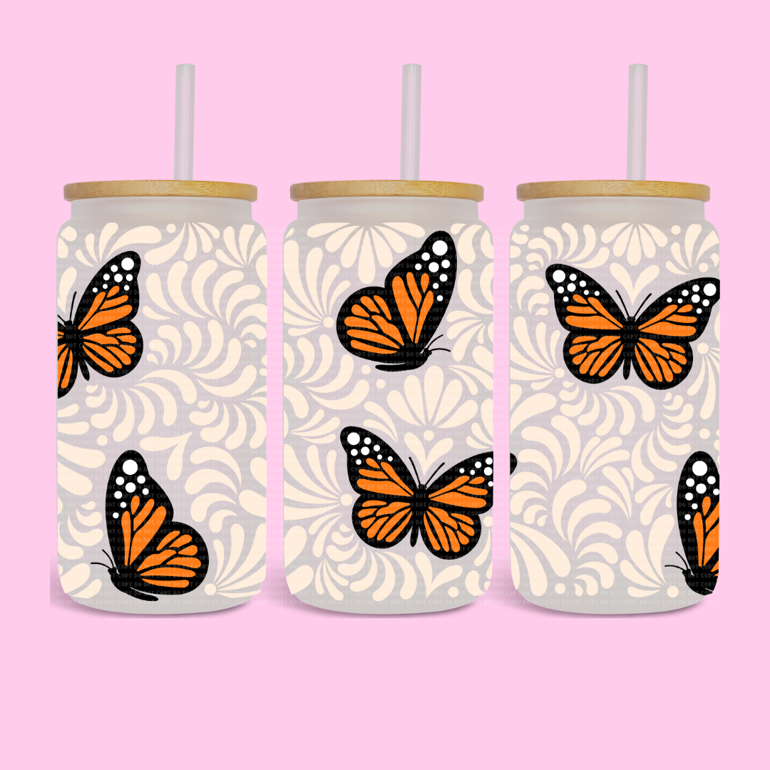 BUTTERFLY TALAVERA EXCLUSIVE - 16 OZ UV DTF WRAP