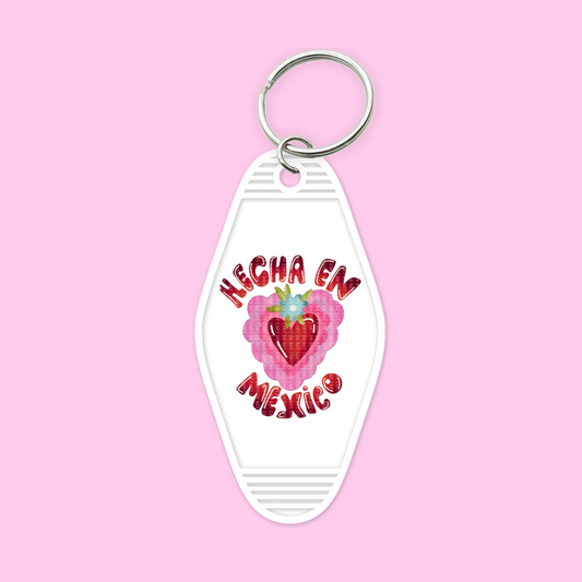 HECHO EN MEXICO - MOTEL KEYCHAIN DECAL