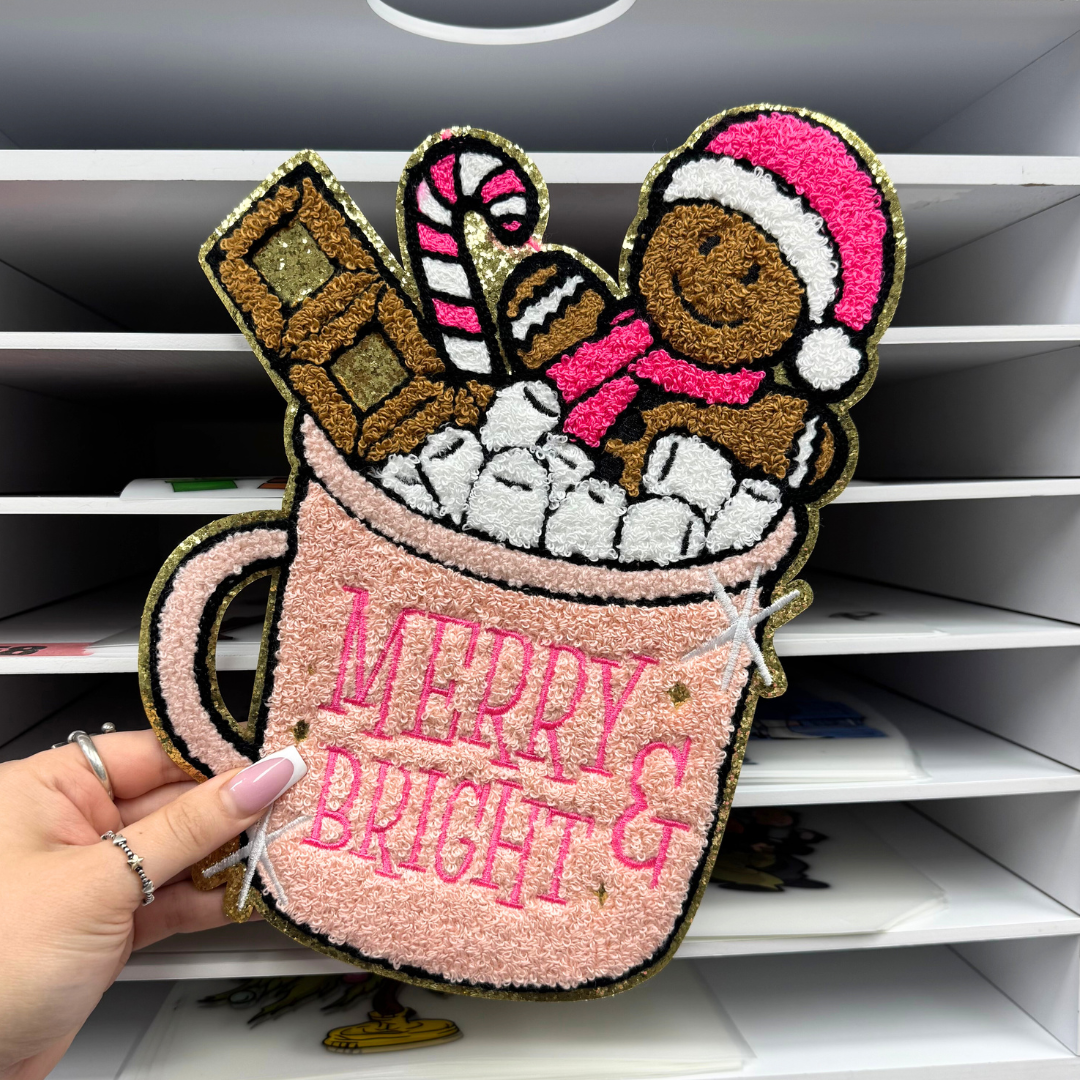 MERRY & BRIGHT - CHENIELLE PATCH