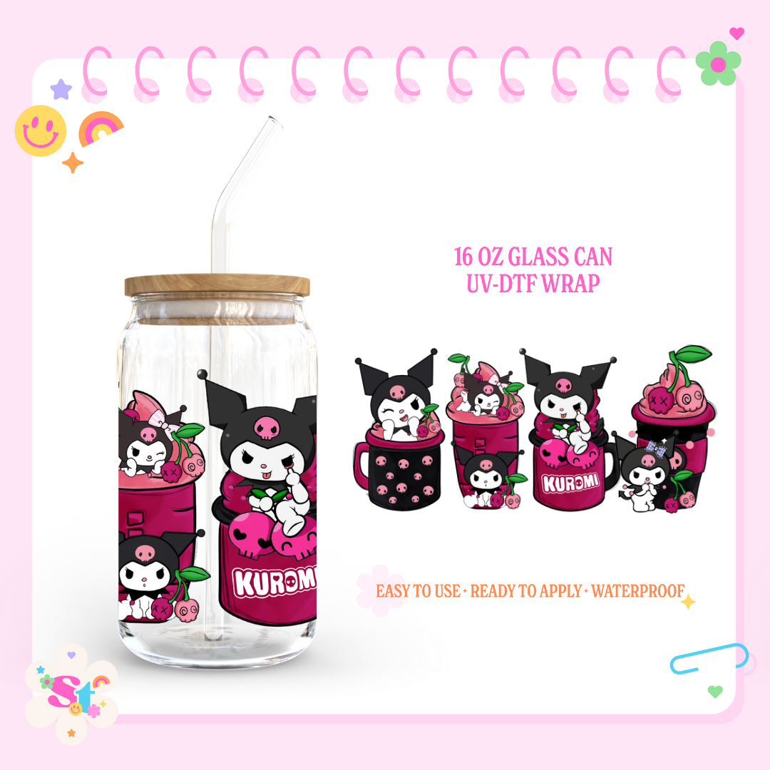 KUROM LATTE - 16 OZ UV DTF WRAP
