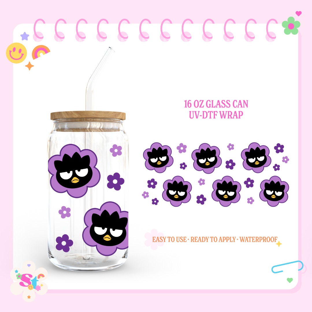 KITTY BADT FRIEND - 16 OZ UV DTF WRAP