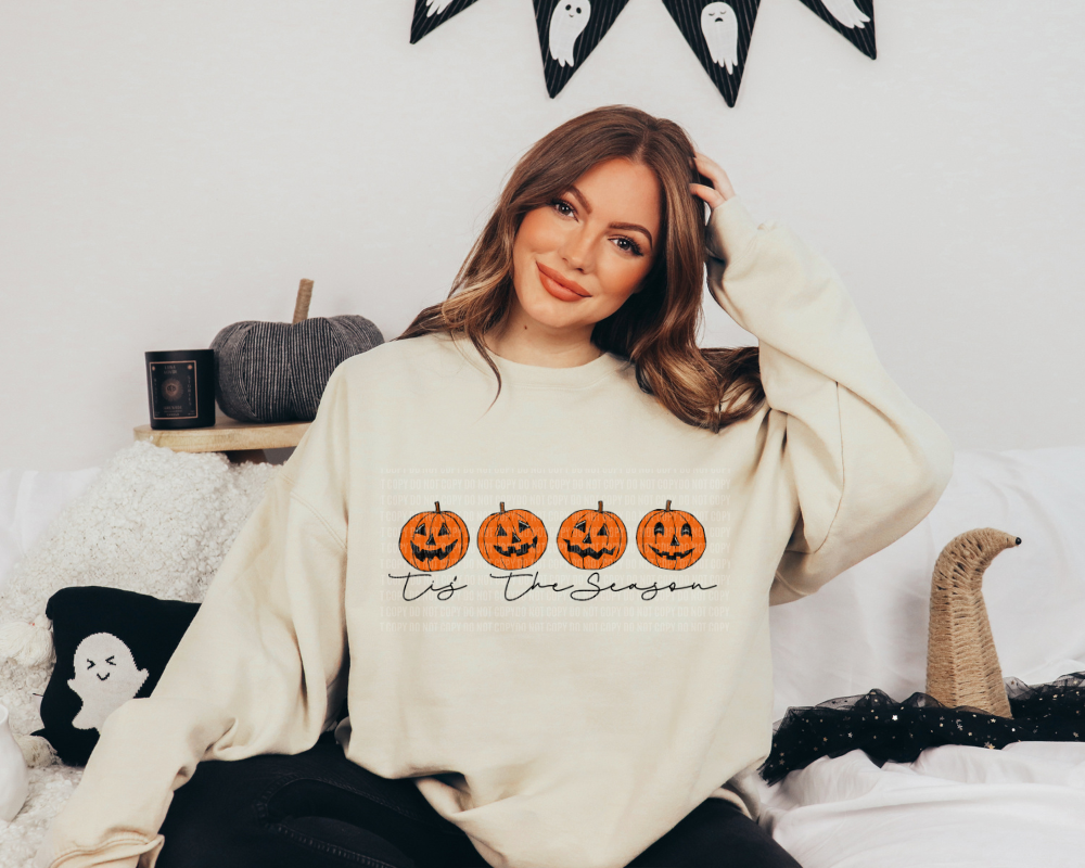 PUMPKIN TIS THE SEASON - CLEAR FILM SCREENPRINT