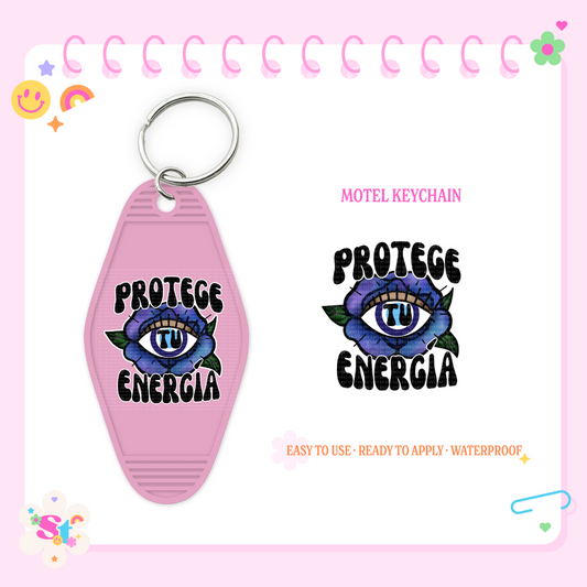 PROTEGE ENERGIA - MOTEL KEYCHAIN DECAL