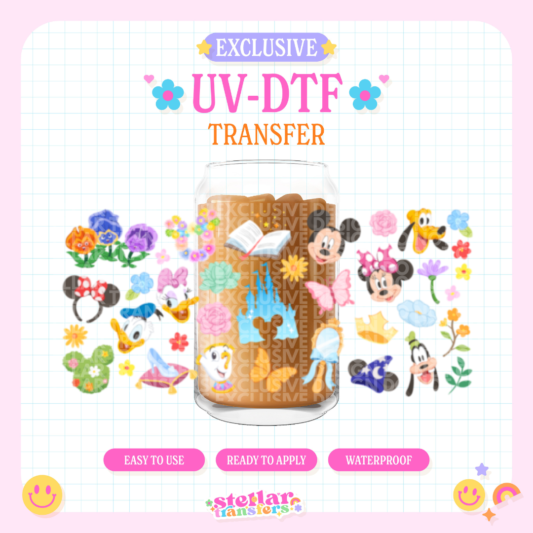 DISNY SPRING MAGIC THINGS EXCLUSIVE - 16 OZ UV DTF