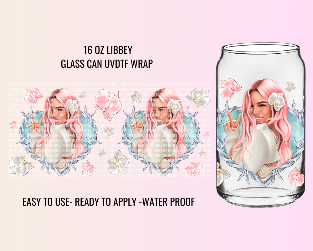 KAROL BICHOTA - 16 OZ UV DTF WRAP