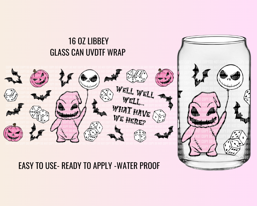 OOGIE PINK - 16 OZ UV DTF WRAP