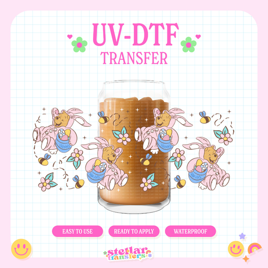 HONEY BUNNY EGGS - 16 OZ UV DTF