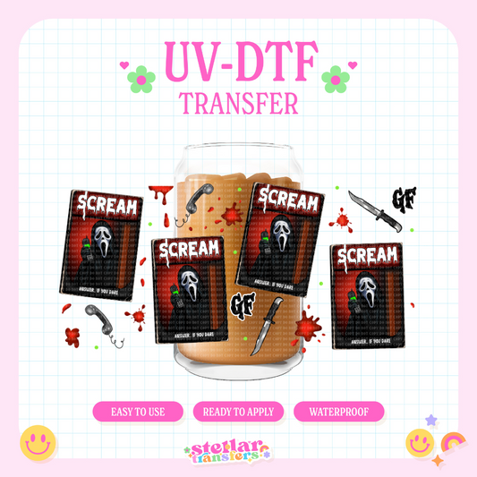 ANSWER IF YOU DARE  - 16 OZ UV DTF