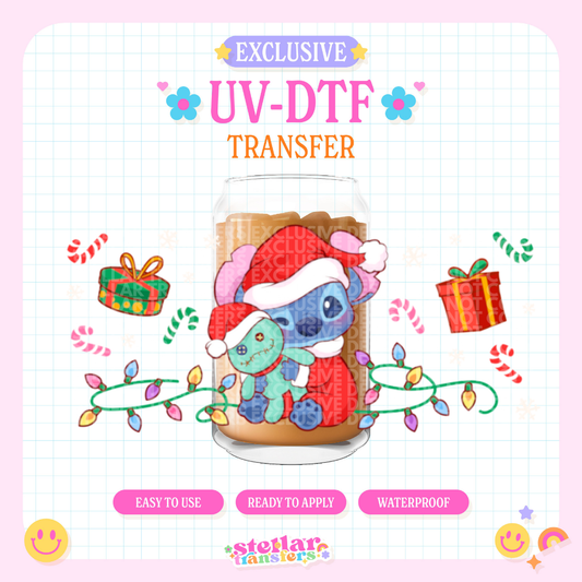 CHRISTMAS ALIEN EXCLUSIVE - 16 OZ UV DTF