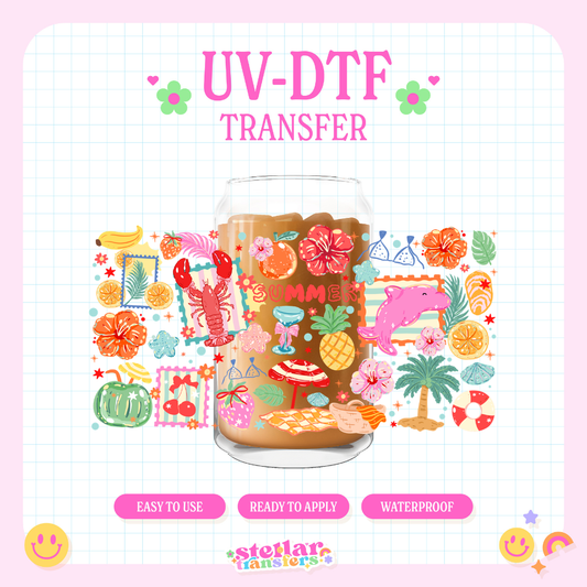 SUMMER - 16 OZ UV DTF