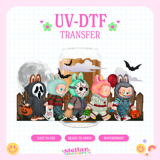 TRICK OR TREAT BUBU - 16 OZ UV DTF