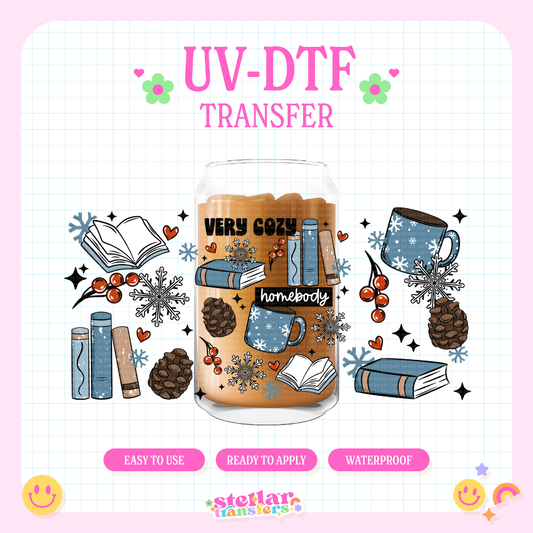 VERY COZY HOMEBODY - 16 OZ UV DTF