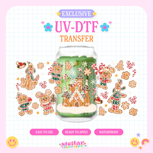 MAGICAL GINGER FRIENDS - 16 OZ UV DTF