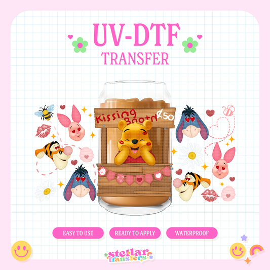 HONEY KISSING BOOTH - 16 OZ UV DTF