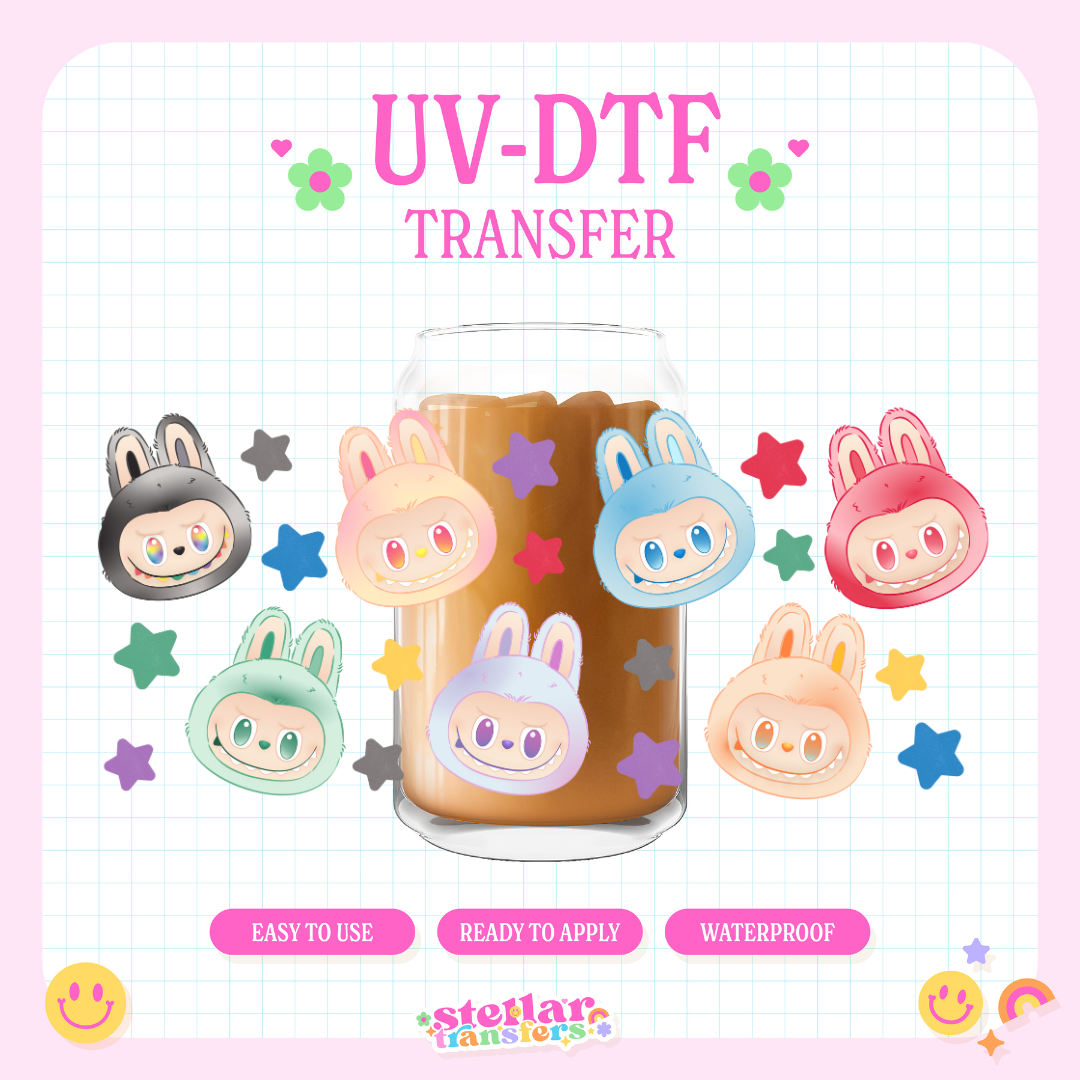 SCRET LABO FACES - 16 OZ UV DTF