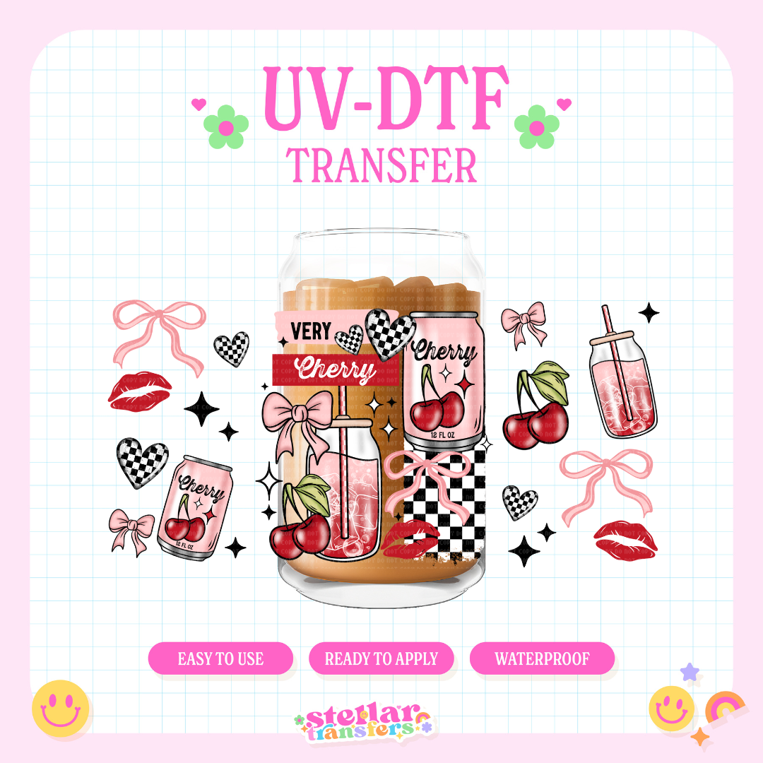 CHERRY POP - 16 OZ UV DTF