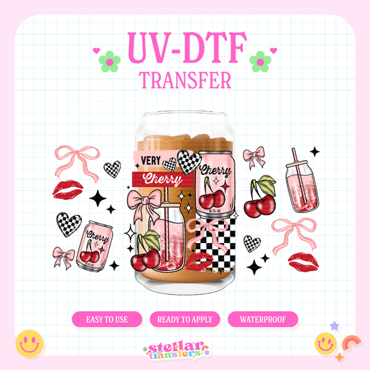 CHERRY POP - 16 OZ UV DTF